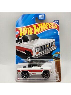 Hot Wheels 75 Chevy Blazer Custom White HW Dirt 5/10 115/250